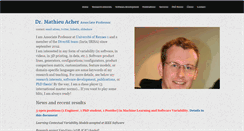 Desktop Screenshot of mathieuacher.com
